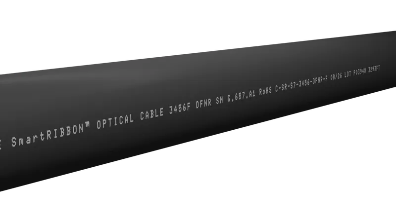 ScaleFibre تطلق كابلات SmartRIBBON™ الحاصلة على اعتمادي OFNR وFT4