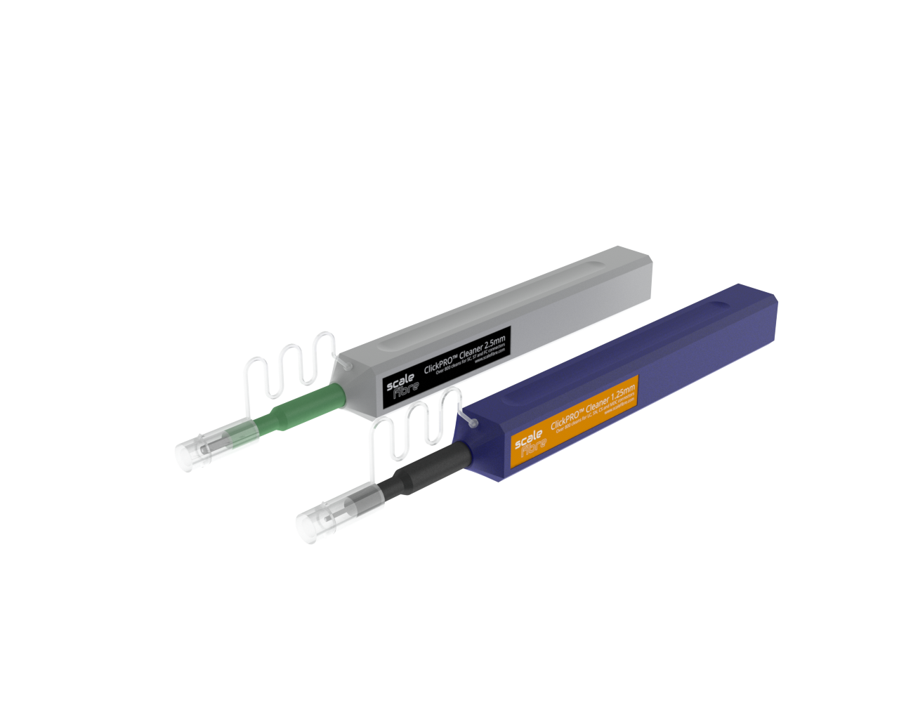 ClickPRO™ Click Cleaner family, 1.25mm and 2.5mm