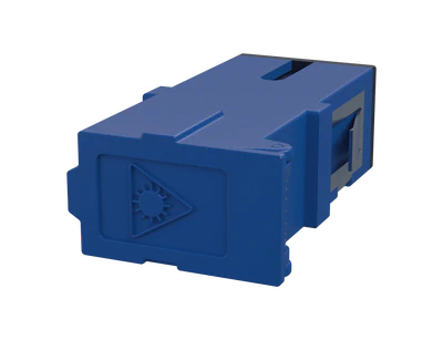 SC Fibre Optic Adapter - Blue