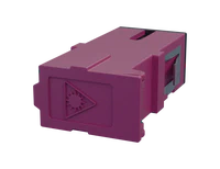SC Fibre Optic Adapter - Erika Violet
