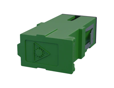SC Fibre Optic Adapter - Green