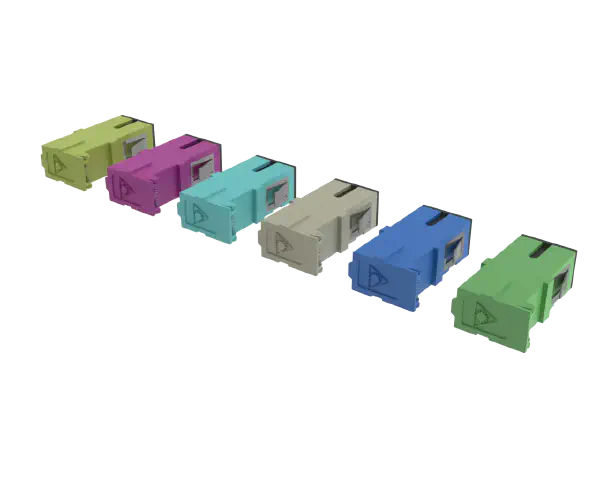 آداپتور فیبر نوری SC-SC - آبی