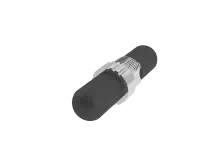 ST Fiber Optik Adaptör - Toz Kapakları Takılı