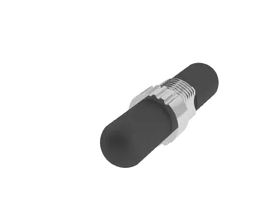 ST Fiber Optik Adaptör - Toz Kapakları Takılı