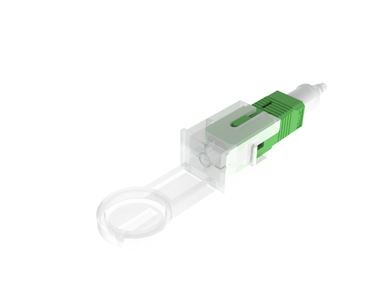 FieldFit™ SC/APC Connector – Green