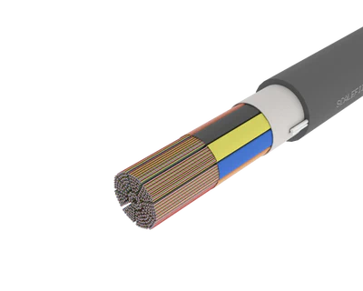 SmartRIBBON™ OFNR/FT4 Esnek Şerit Kablo, 3456 Fiber