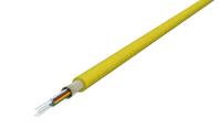 TightBEND™ 6 Fiber Indoor/Outdoor CPR Tight Buffered Cable, Single Mode, Yellow