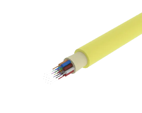 TightBEND™ 12 Lifli İç/Dış Mekan Sıkı Tüplü Kablo, Tek Modlu, Sarı