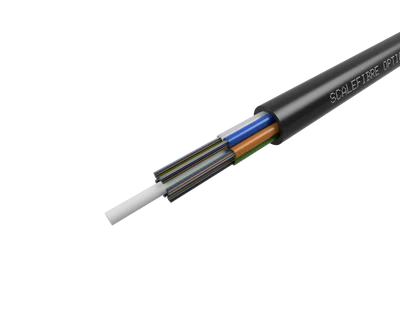 Compact Loose Tube Optical Fibre Cable with Polyethylene Jacket