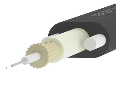 כבל EasyDROP™ 1F – דיאלקטרי, תקריב