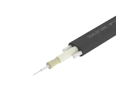 EasyDROP™ 1F Kablo – 2 mm Kordon, 900 um, Siyah Kılıf