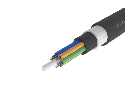 High Strength Armoured Loose Tube Outdoor Fibre Cable – PE/PA/PE, 72 Fibre