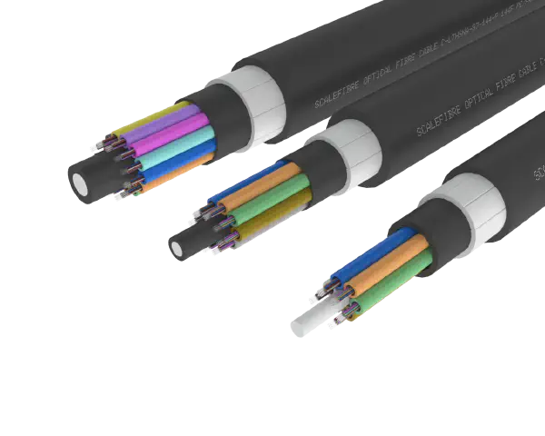 
כבל סיבים אופטיים חיצוניים משוריין בעל חוזק גבוה - PE/PA/PE, סיבים 72, 96
ו-144