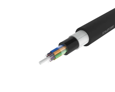 Metalik Olmayan Zırhlı Gevşek Tüplü Dış Mekan Fiber Kablosu – PE/PA/PE
Kılıf, 72 Fiber
