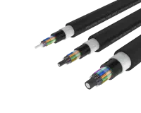 
כבל סיבים אופטיים חיצוניים משוריין לא מתכתי - מעטפת PE/PA/PE, סיבים 72, 96
ו-144