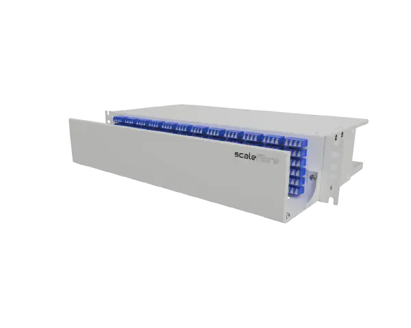 محفظه HighSTACK 1RU، 144 فیبر LC/UPC