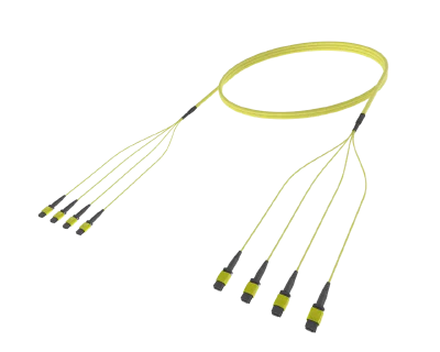 جذع MPO(12F) أحادي الوضع من 48 أليافًا