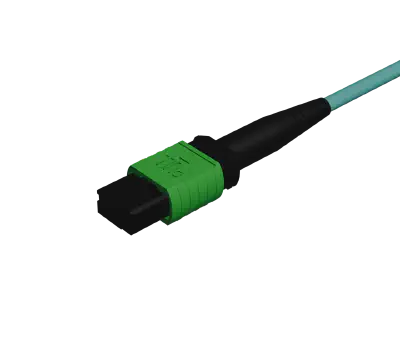 מחבר מגע פיזי בזווית MPO על גבי OM4 רב-מודדי