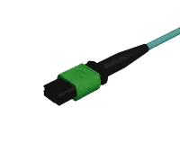 מחבר מגע פיזי בזווית MPO על גבי OM4 רב-מודדי