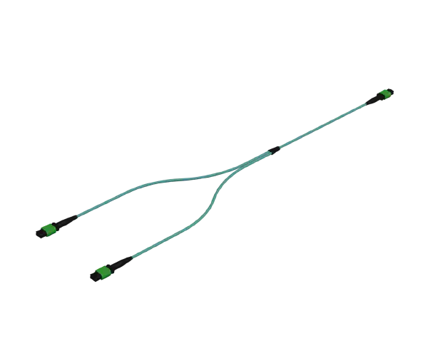 כבל מפצל MPO 1:2 (שווה ערך ל-NVIDIA MFP7E20)