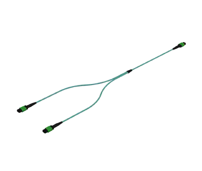 כבל מפצל MPO 1:2 (שווה ערך ל-NVIDIA MFP7E20)