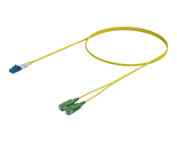Single-mode Duplex Patch Cord - LC/UPC to SC/APC