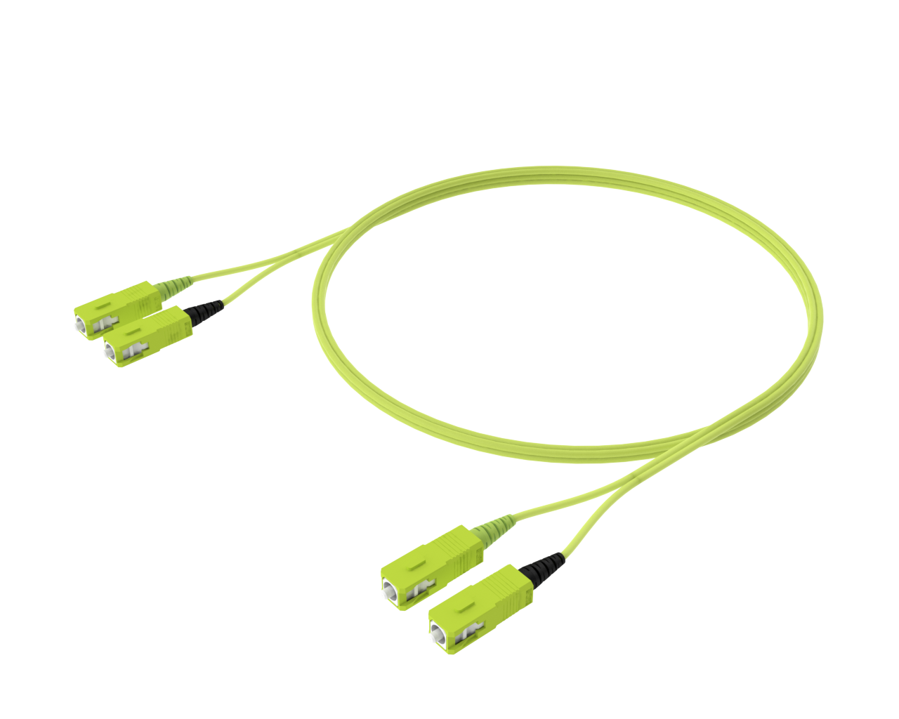 OM5 Duplex Patch Cord - SC/UPC to SC/UPC