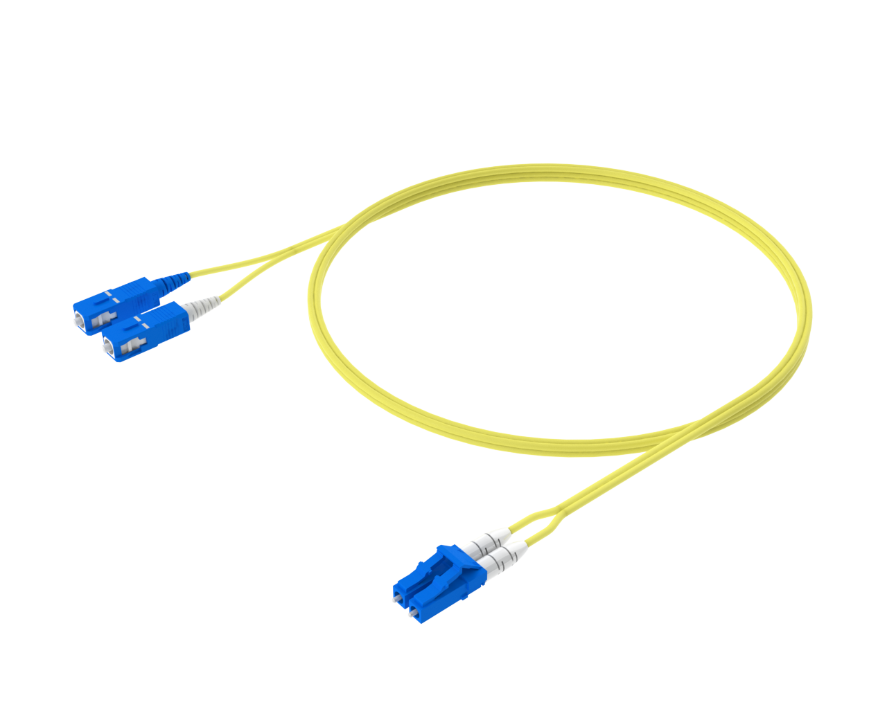 Single-mode Duplex Patch Cord - LC/UPC to SC/UPC