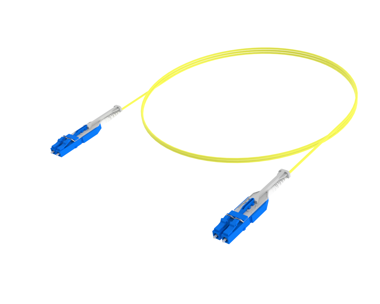 Single-Mode Single Cord Duplex Patch Cord - LC/UPC to LC/UPC