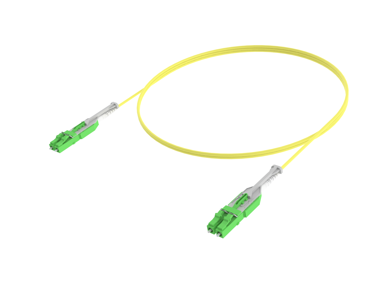 Single-Mode Single Cord Duplex Patch Cord - LC/APC to LC/APC