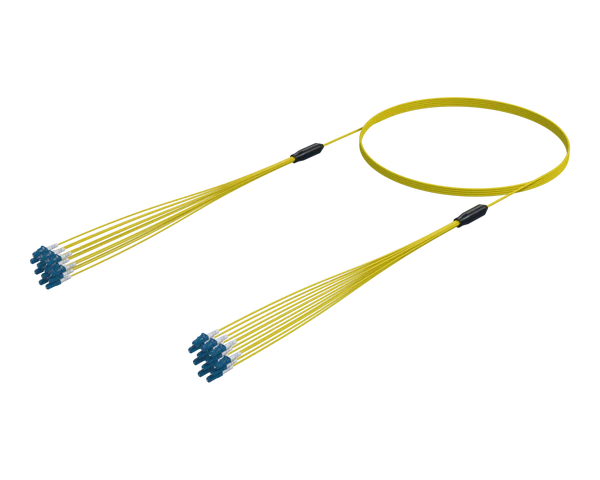 LC/UPC Mikro Kablo Tertibatı, 24-Fiber, Tek Mod G.657.A1