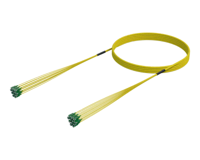 SC/APC-SC/APC Pre-Terminated Fibre Cable Assembly, Single-mode G.657.A1, 12 Fibres